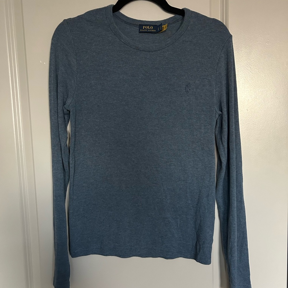Polo by Ralph Lauren Blue Long Sleeve Tee